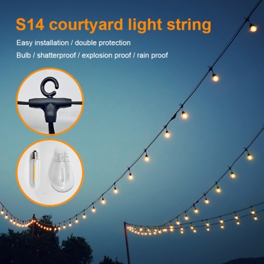 LED户外灯 - HCP089 S14高压灯串